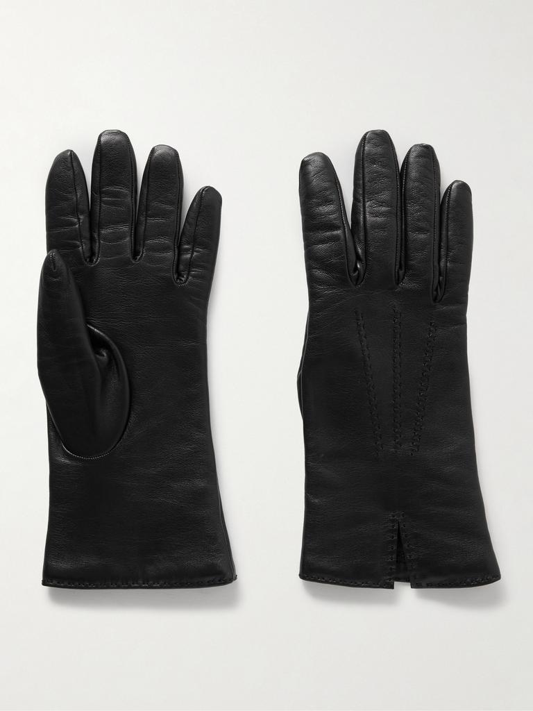 The Row Lorella leather gloves - Gloves - Free Shipping
