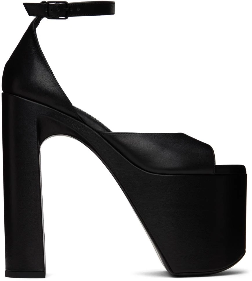 Balenciaga Black Camden 160 Heeled Sandals 1