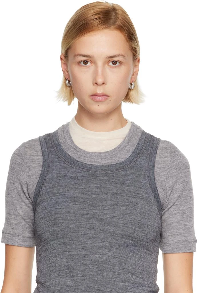 Jil Sander Crystal Earrings 3