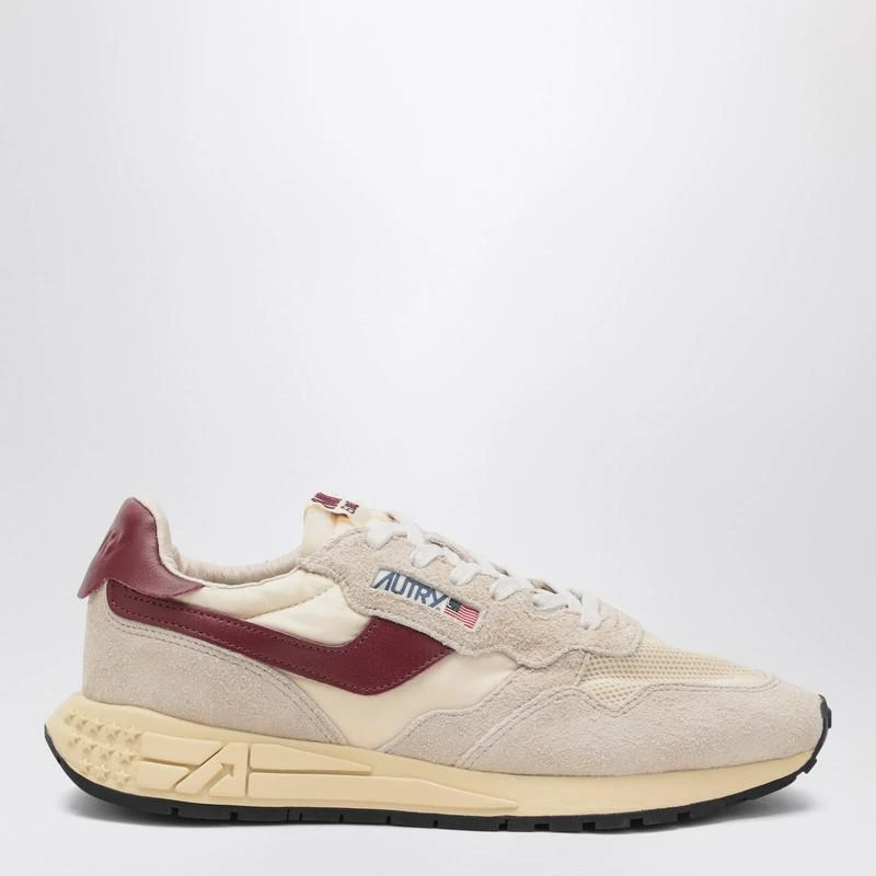 Autry Sneakers Reelwind Low ecrù/bordeaux 1