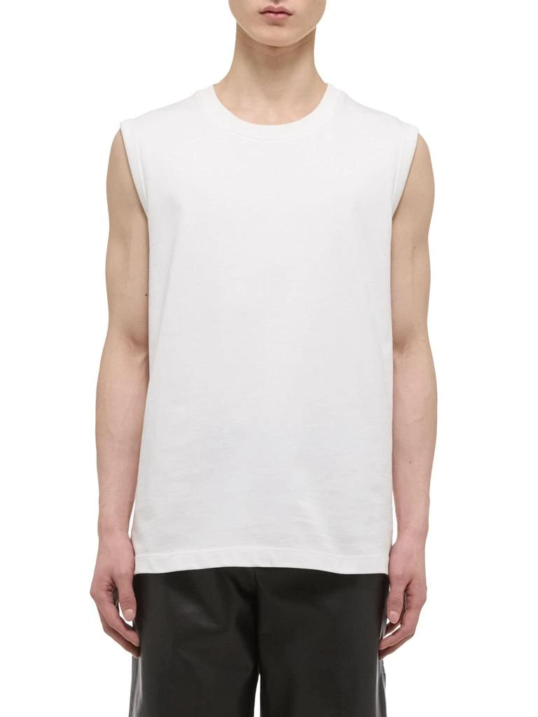 Helmut Lang Cotton Logo Muscle Tank Top 1