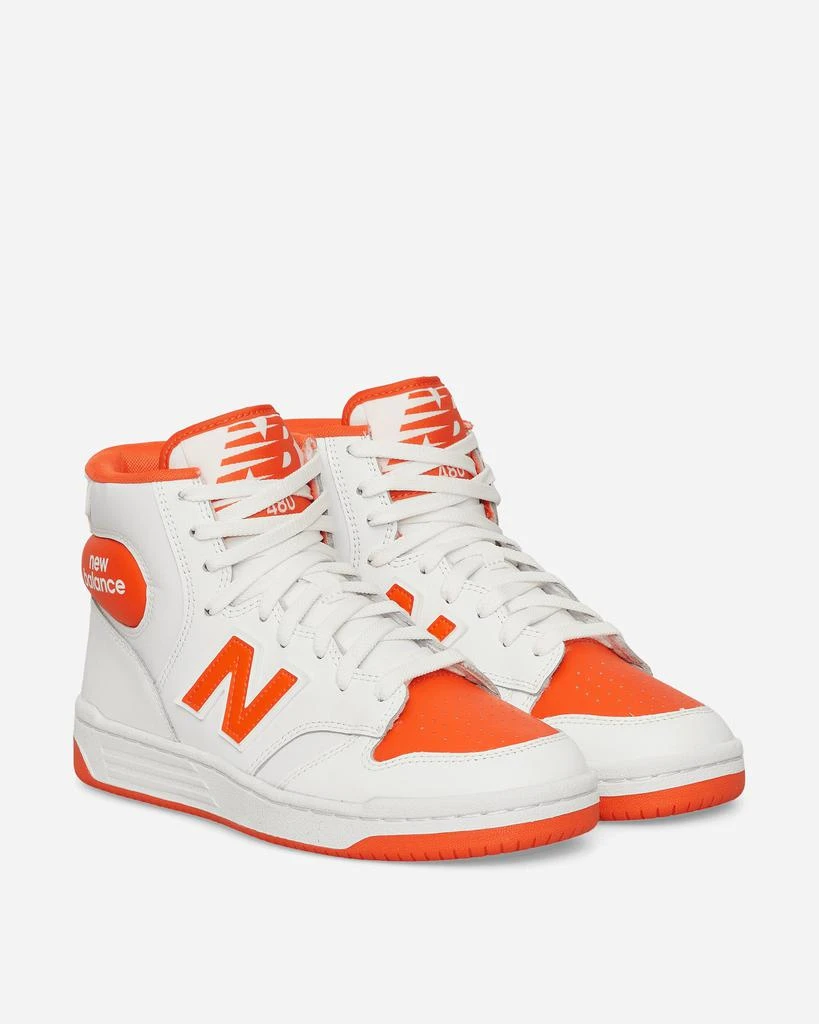 New Balance 480 Hi Sneakers White / Orange 2