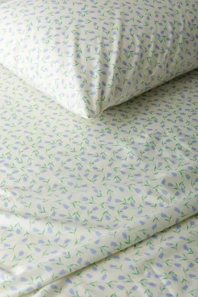 Urban Outfitters Tulip Print Sheet Set 2
