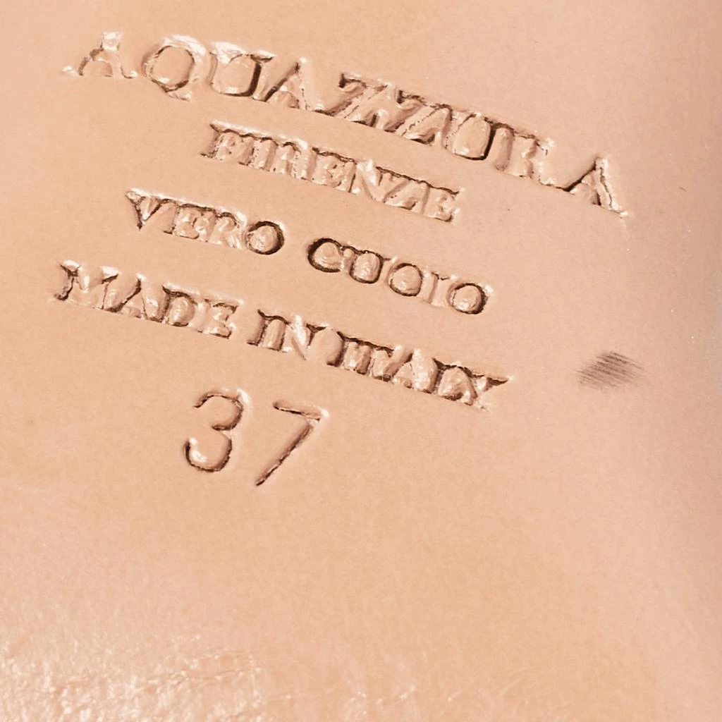 Aquazzura Aquazzura Beige Suede Belgravia Pumps Size 37 8