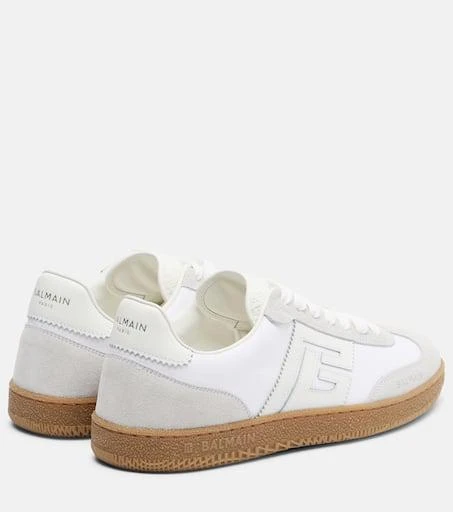 Balmain Balmain Swan suede sneakers 2