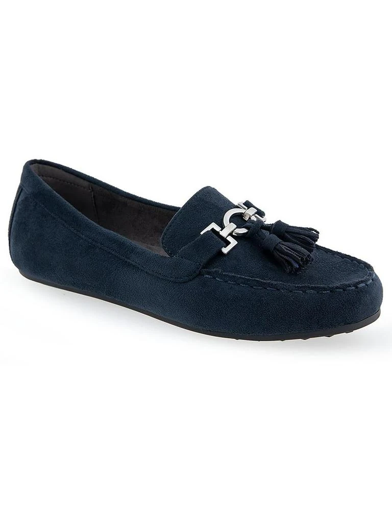 Aerosoles Deanna Womens Faux Leather Driving Moccasins Tassel Loafers 7