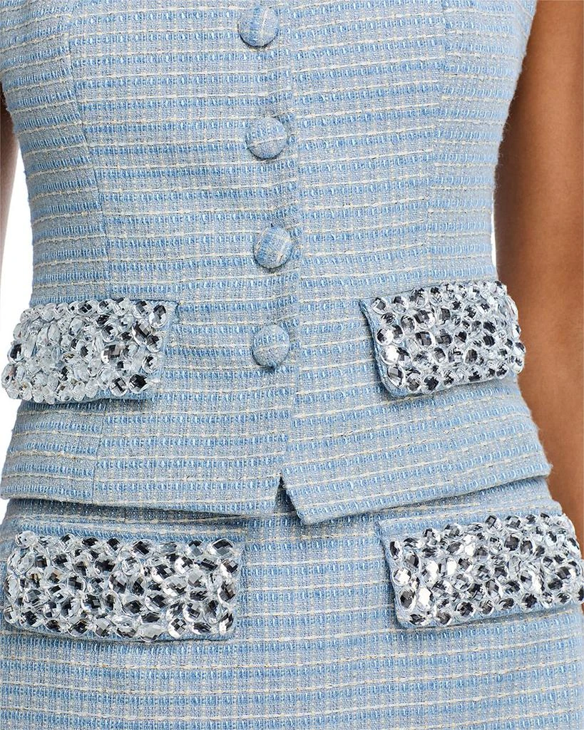 AQUA Tweed Vest - Exclusive 4