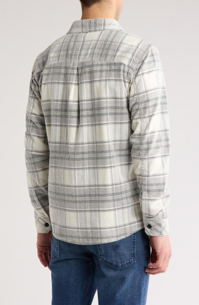 Buffalo Ston Plaid Cordruoy Shirt Jacket