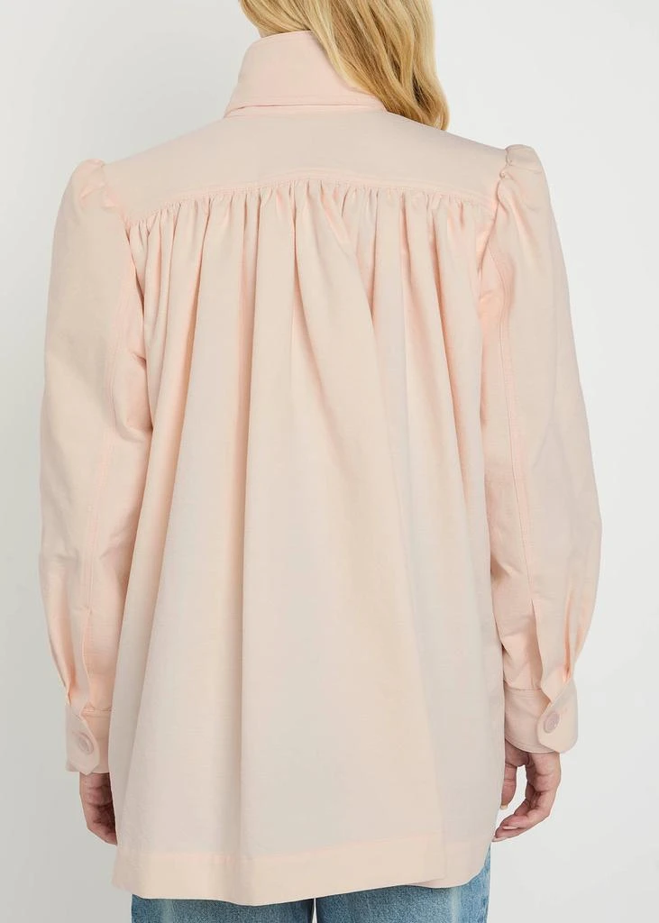 Chloé Pleated canvas jacket 3