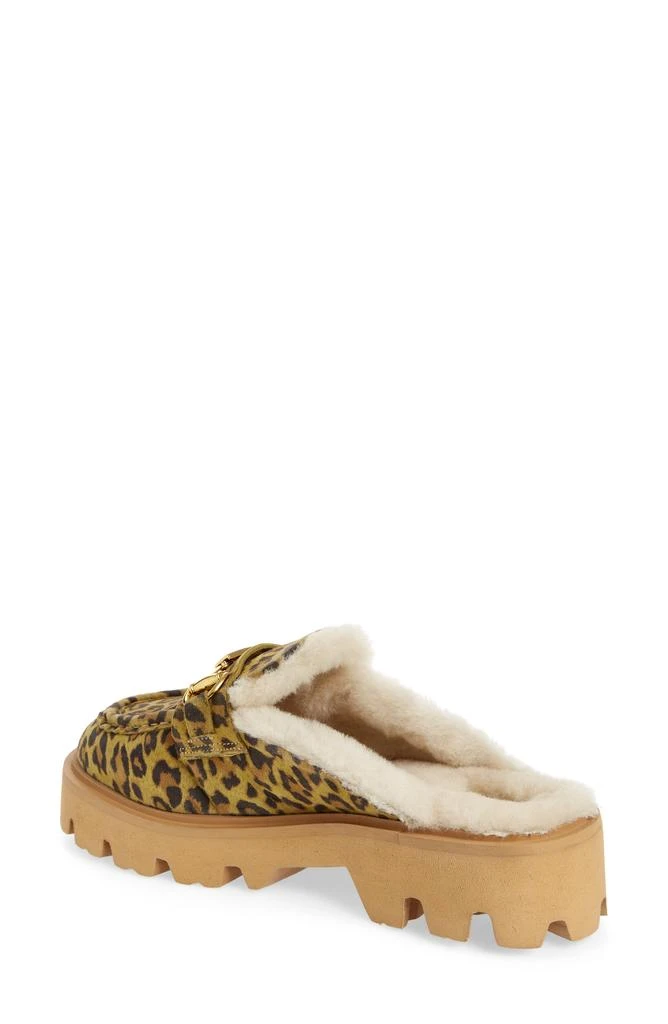 Roberto Cavalli Cortina Faux Fur Lug Loafer Mule 2