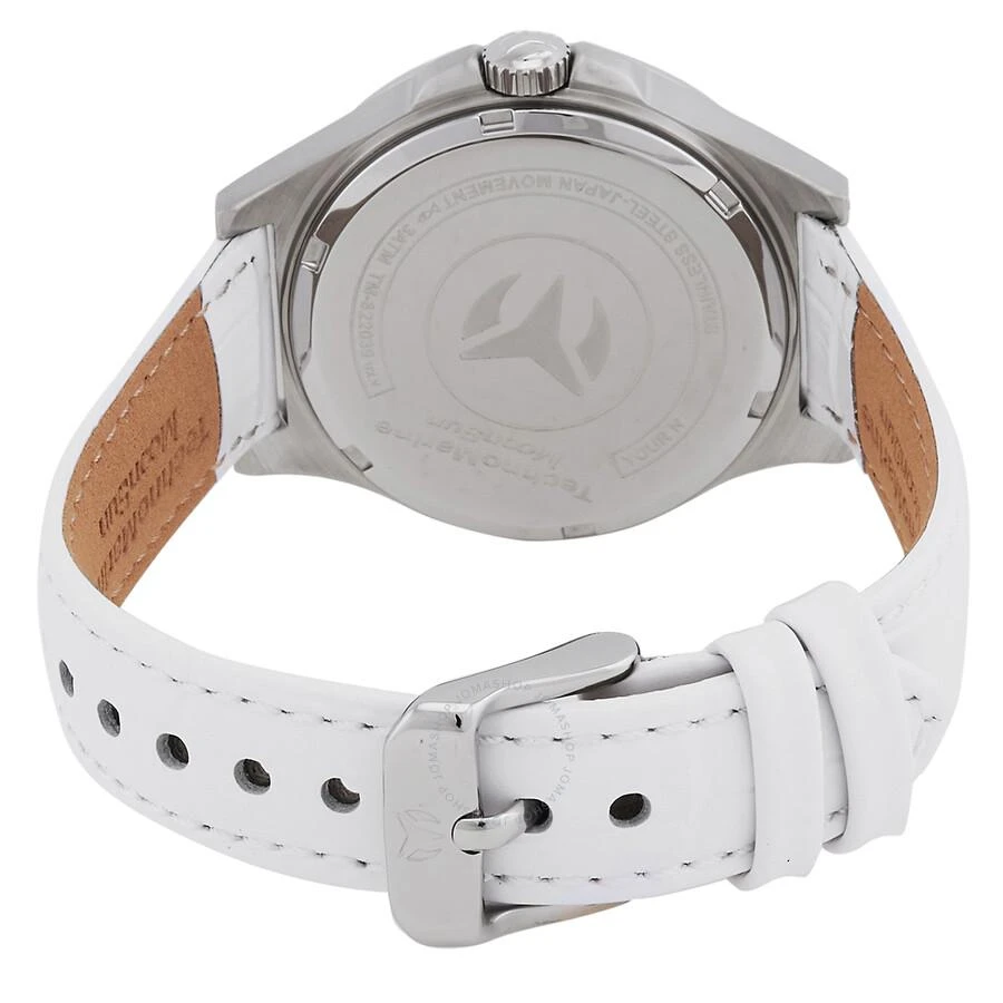 TechnoMarine MoonSun Date Quartz Silver Dial Ladies Watch TM-822039 3