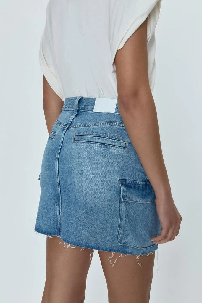 Pistola Denim Rhea Mid Rise Mini Skirt - Heat 3