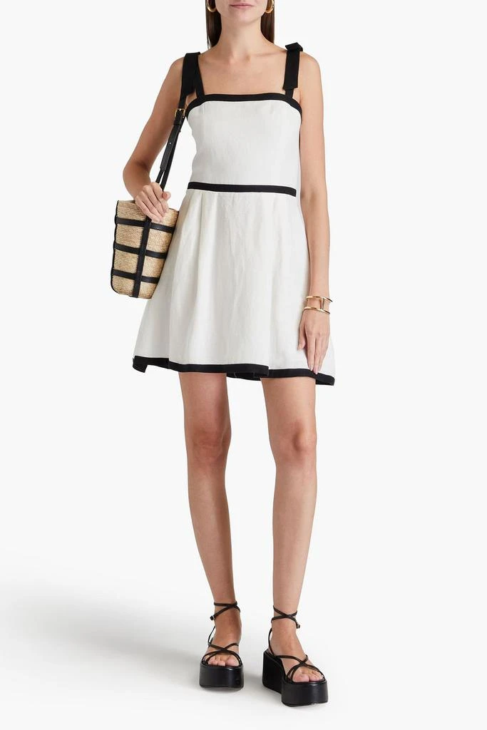alice and olivia mini dress sale WYNELL MINI DRESS in VERSAILLES