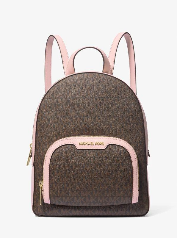Michael Kors Jaycee Medium Logo Backpack 1