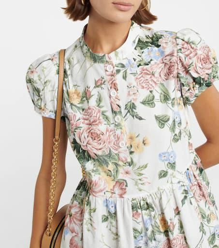 See by Chloé Floral cotton minidress 4