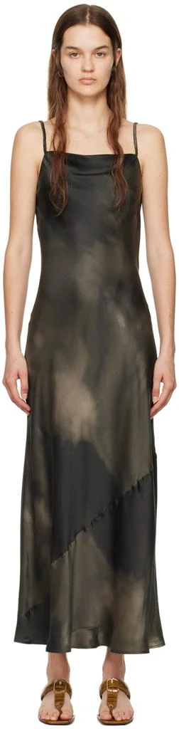 Silk Laundry Gray Mia Maxi Dress 1