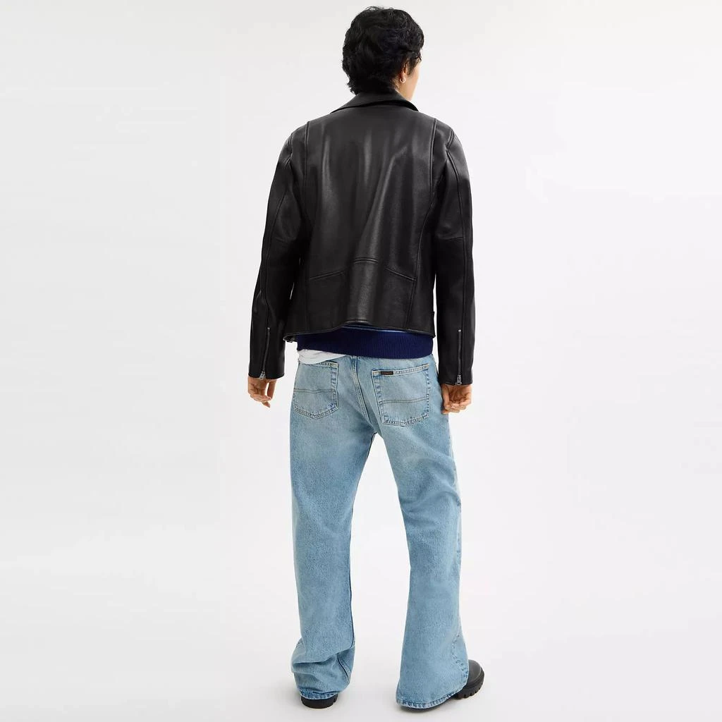 Coach Leather Moto Jacket 2