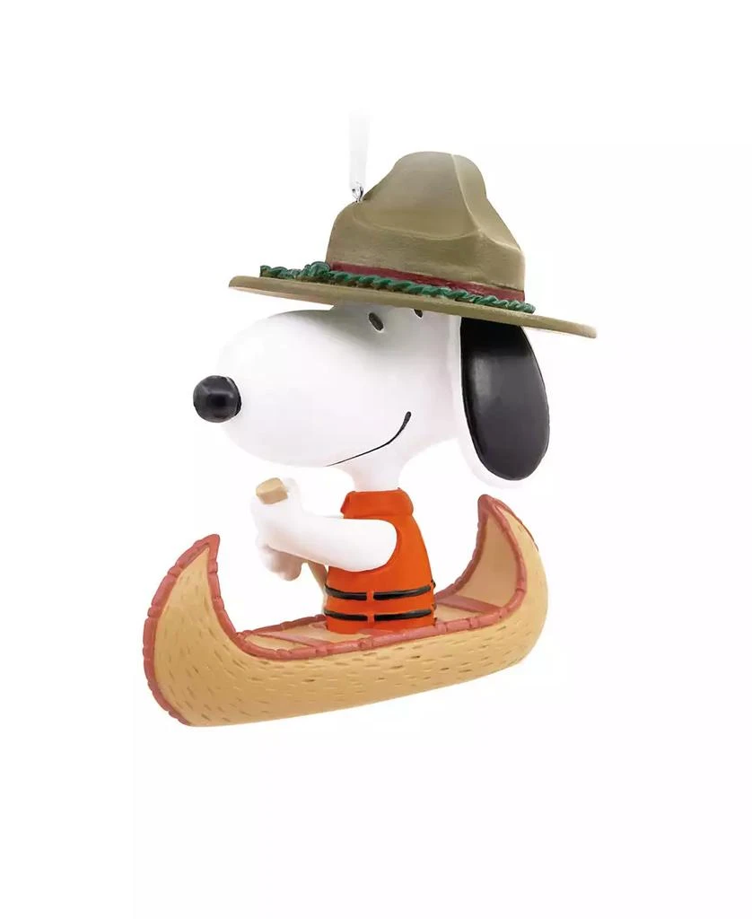 Hallmark Christmas Ornament Peanuts Snoopy in Canoe 1