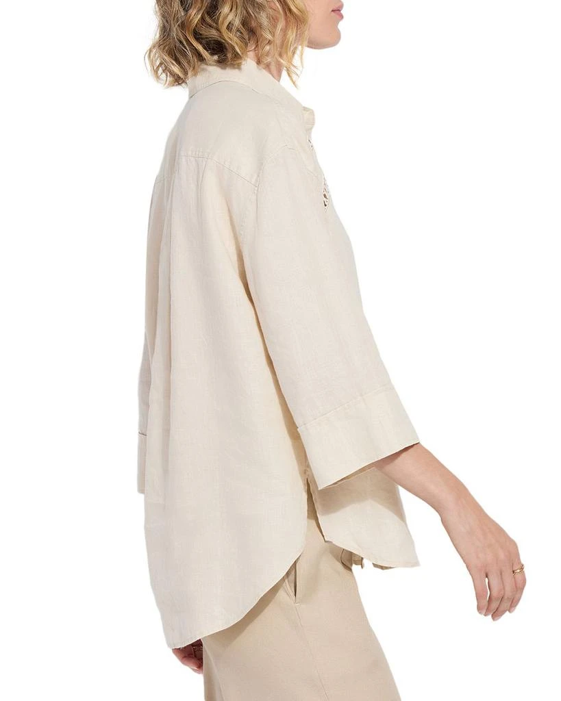 Lyssé Roxanne Embroidered Shirt 3