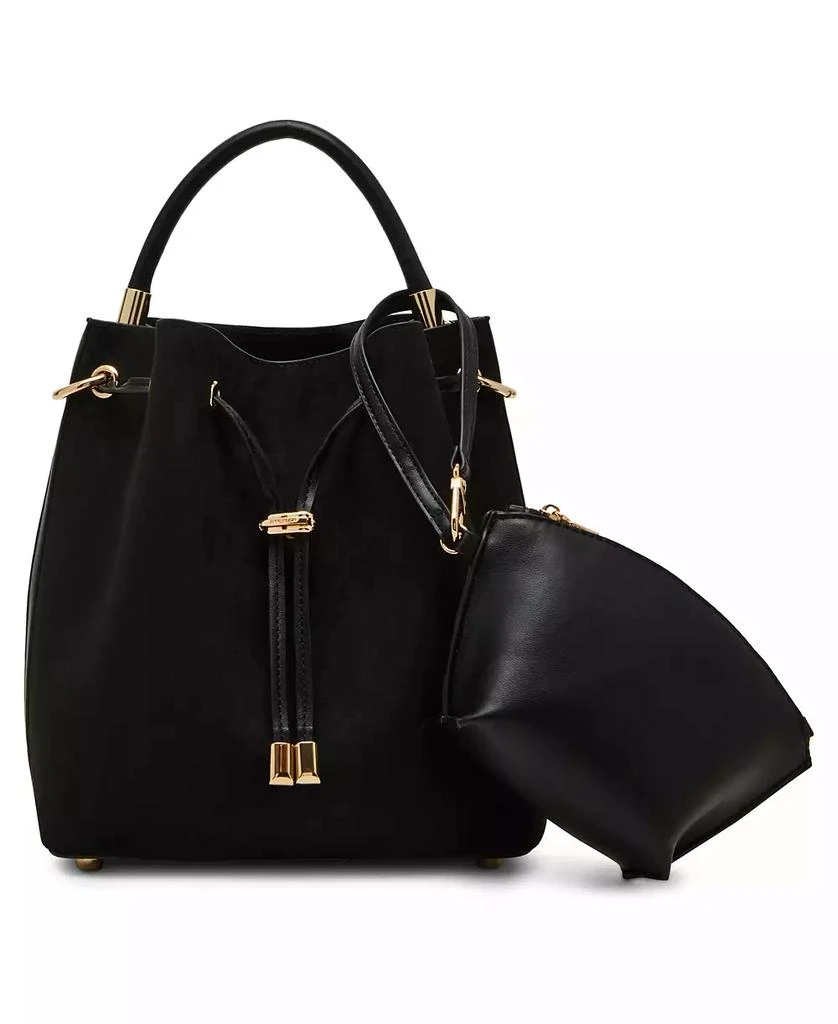 Anne Klein Convertible Strap Small Bucket Bag 1