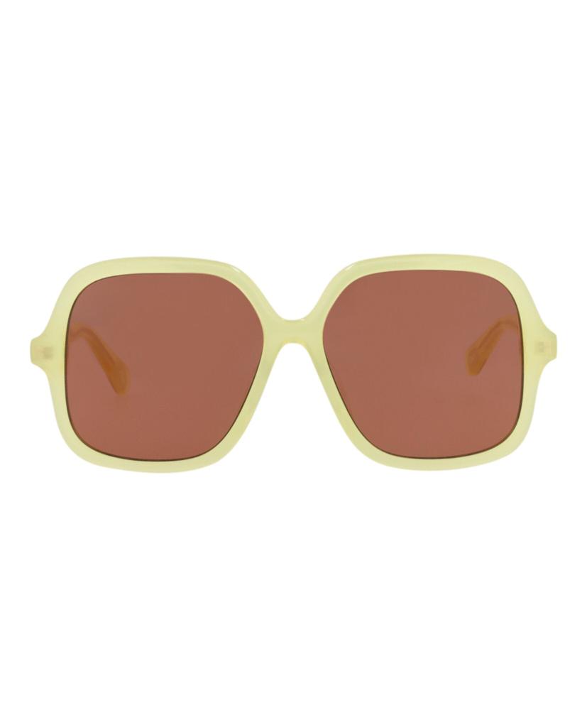 Chloé Square-Frame Acetate Sunglasses