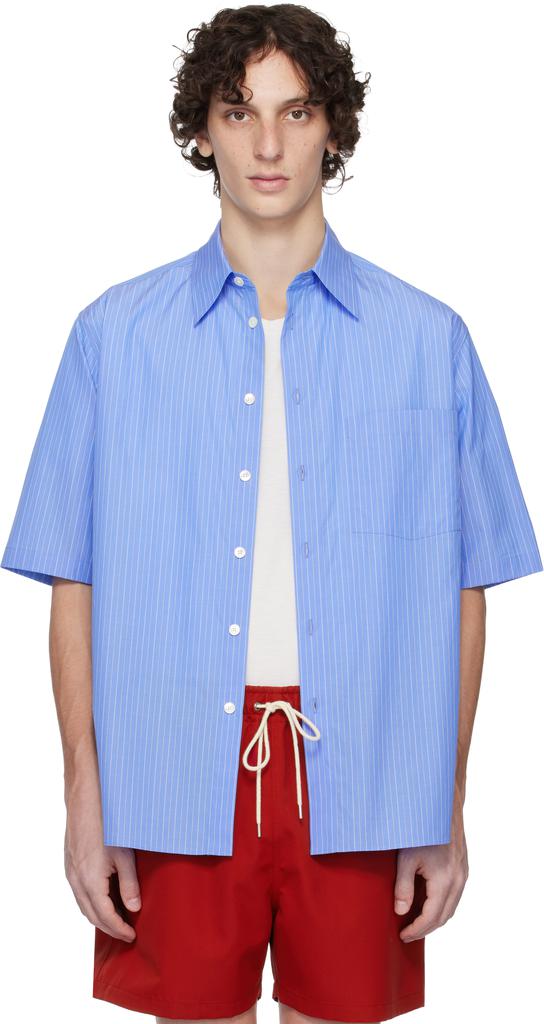 トップス SUVIN HIGH COUNT CLOTH STRIPE SHIRT SUVIN HIGH COUNT CLOTH STRIPE SHIRT – ATELIERMO