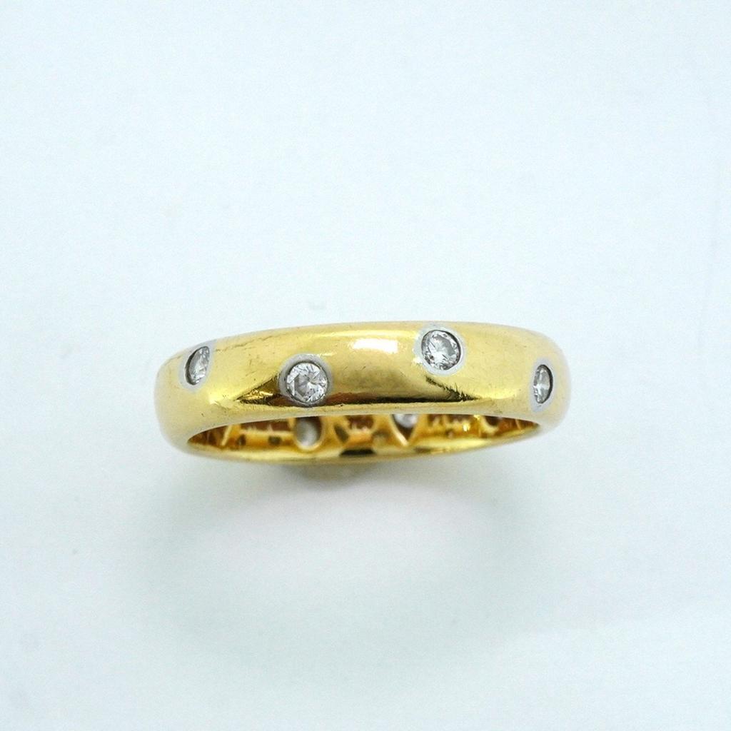 Tiffany & Co. Platinum 950 yellow gold (18K) Band Ring (Pre-Owned)