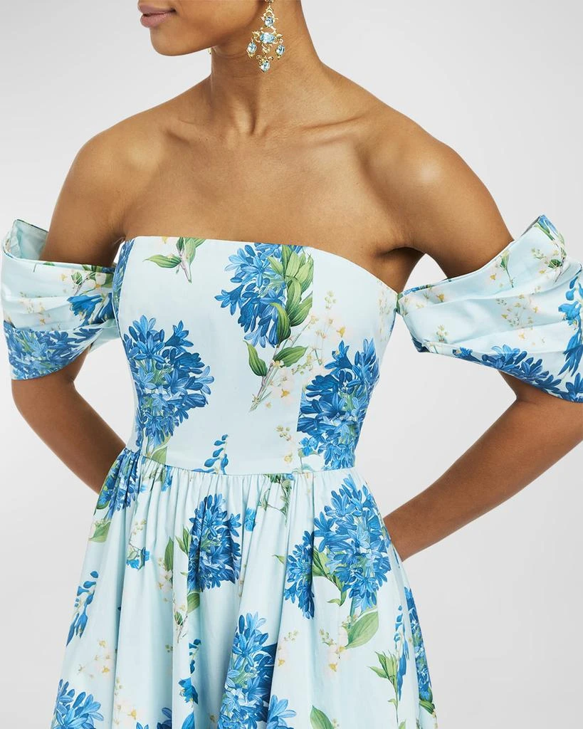 Mestiza New York Odette Floral-Print Convertible Midi Dress 5