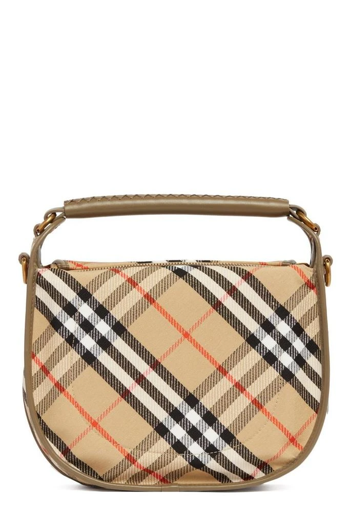 Burberry Burberry B Clip Checked Small Crossbody Bag 2