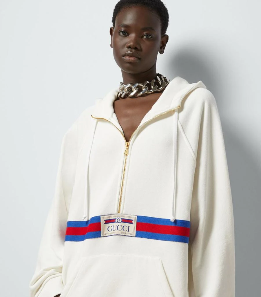 Gucci Cotton Web Stripe Sweatshirt 3
