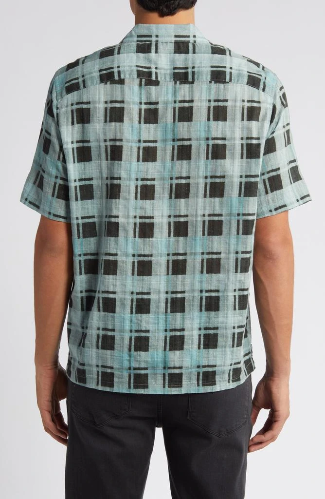 ALL SAINTS Big Sur Check Camp Shirt 3