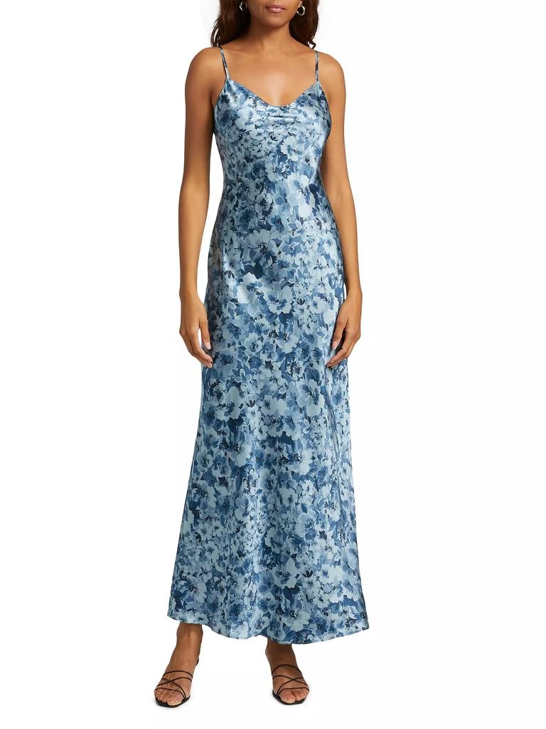 Reformation Parma Floral Silk Maxi Slipdress 3