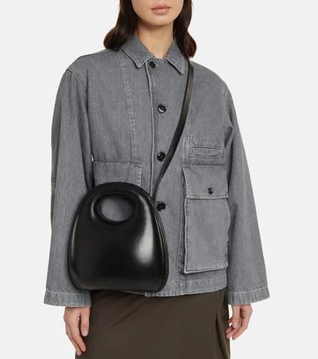 Lemaire Egg leather shoulder bag 2