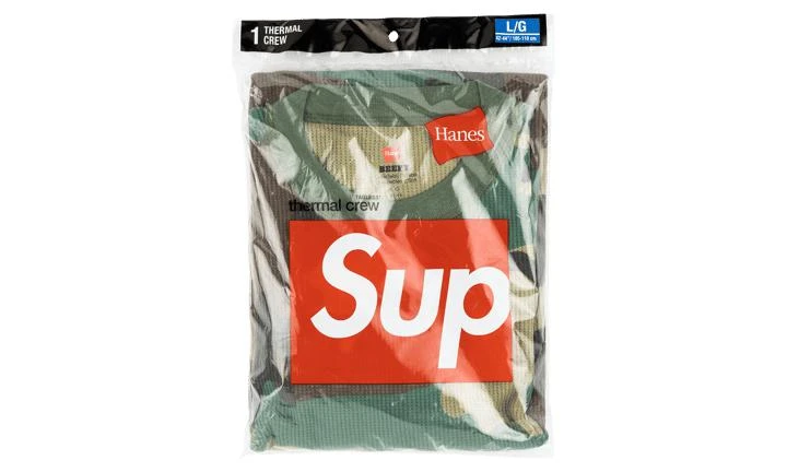 Supreme Supreme Hanes Thermal Crew 1