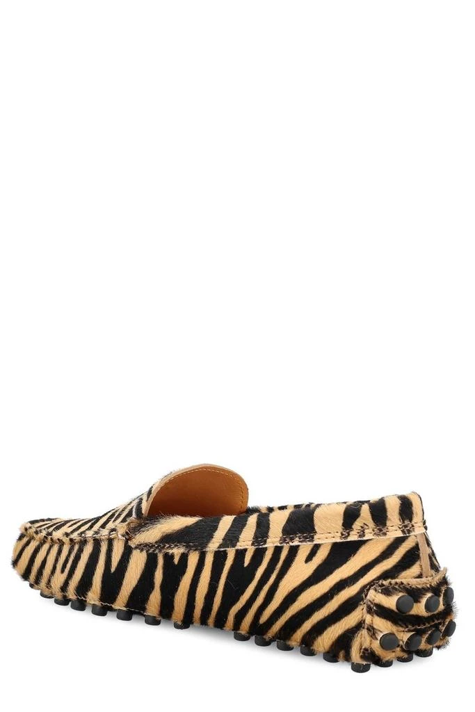 Tod's Tod's Gommino Zebra Printed Loafers 3