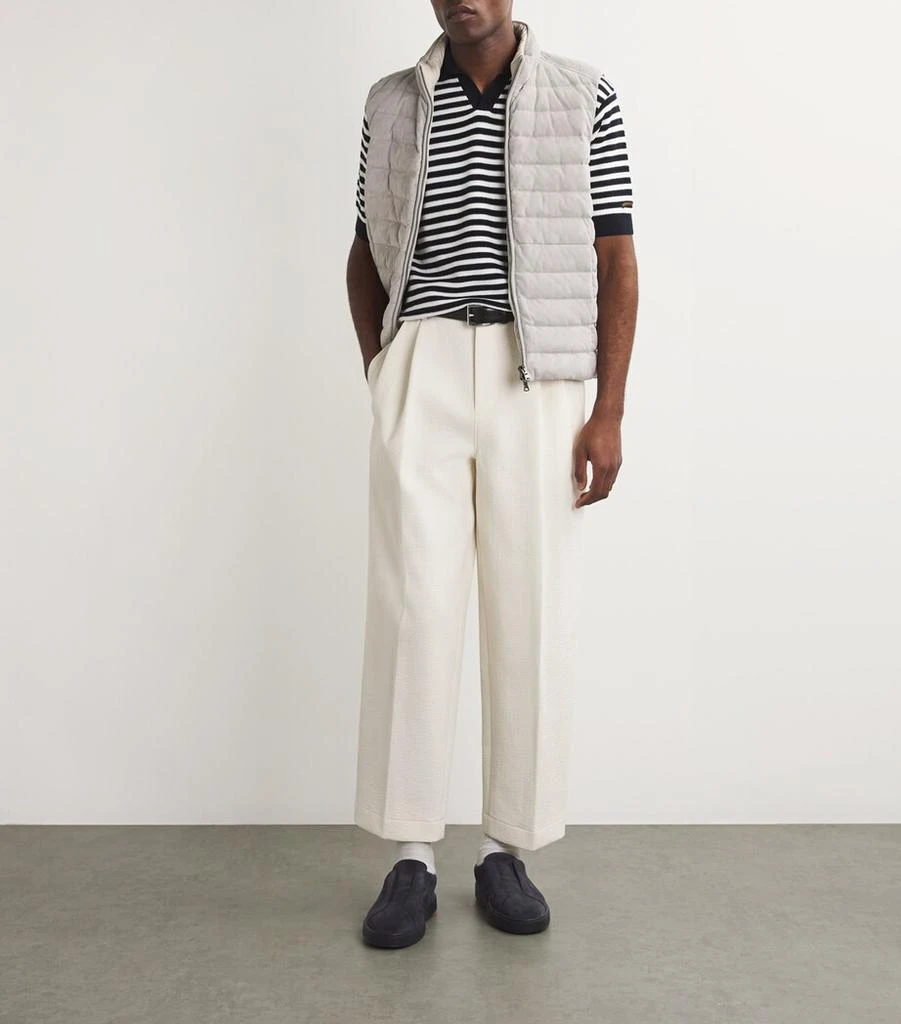 Paul & Shark Down Suede Gilet 2
