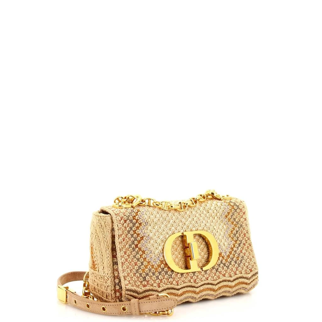 Dior Caro Bag Embroidered Cotton Small 2