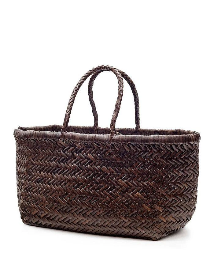 DRAGON DIFFUSION Triple Jump Small Leather Basket Bag 5