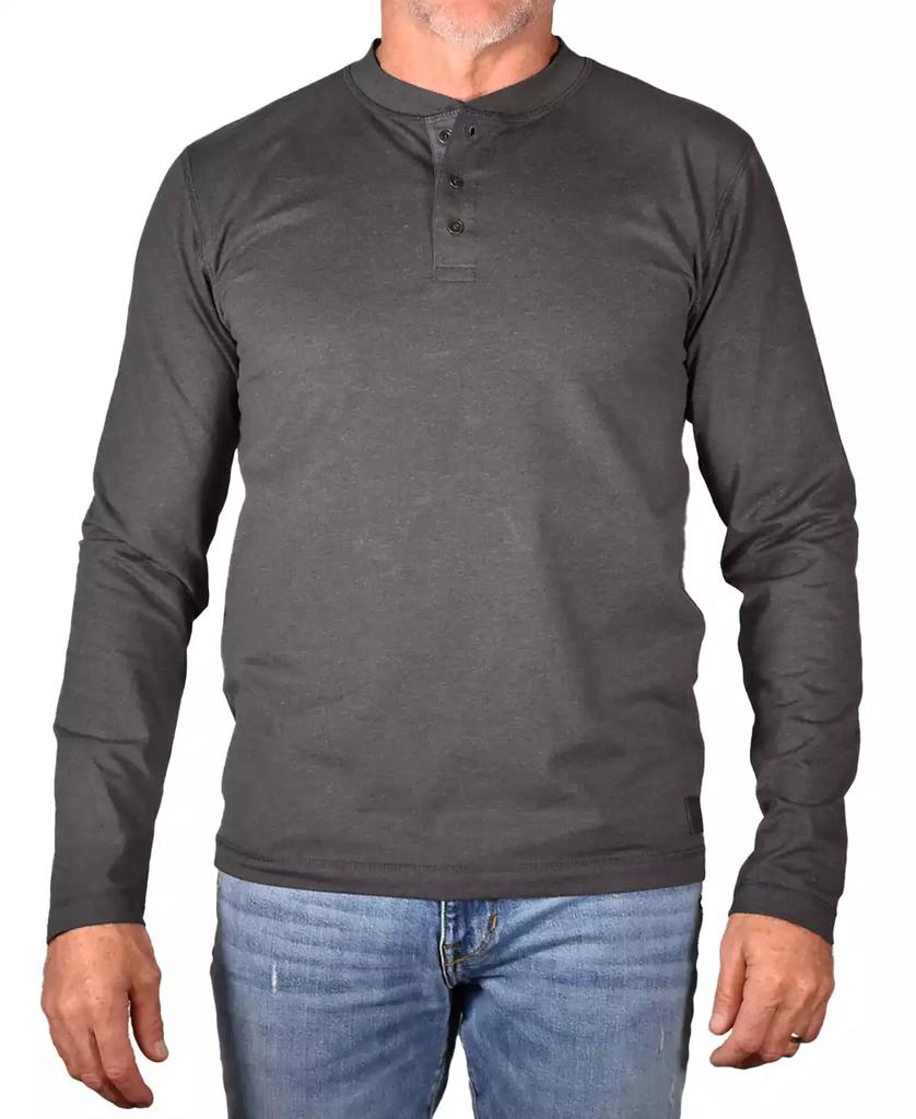 Vintage 1946 Men's Modern Fit Stretch Jersey Henley T-shirt