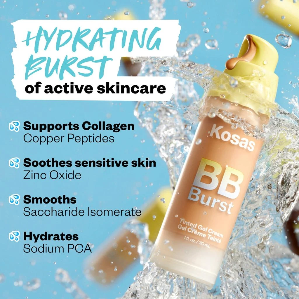 Kosas BB Burst Tinted Moisturizer Gel Cream 42