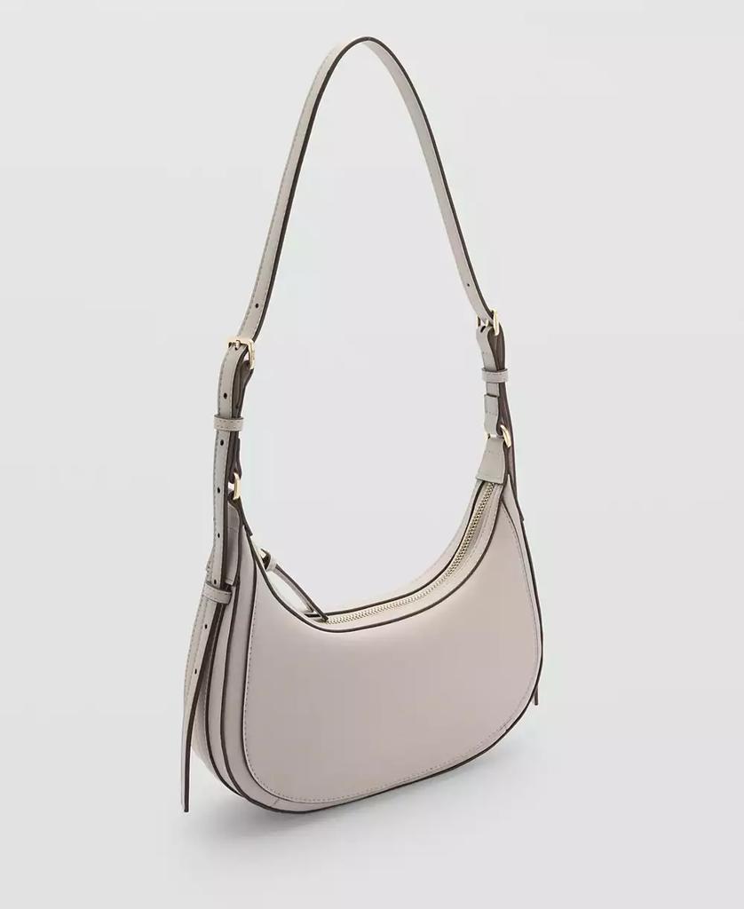 Mango Women's Oval Shoulder Bag