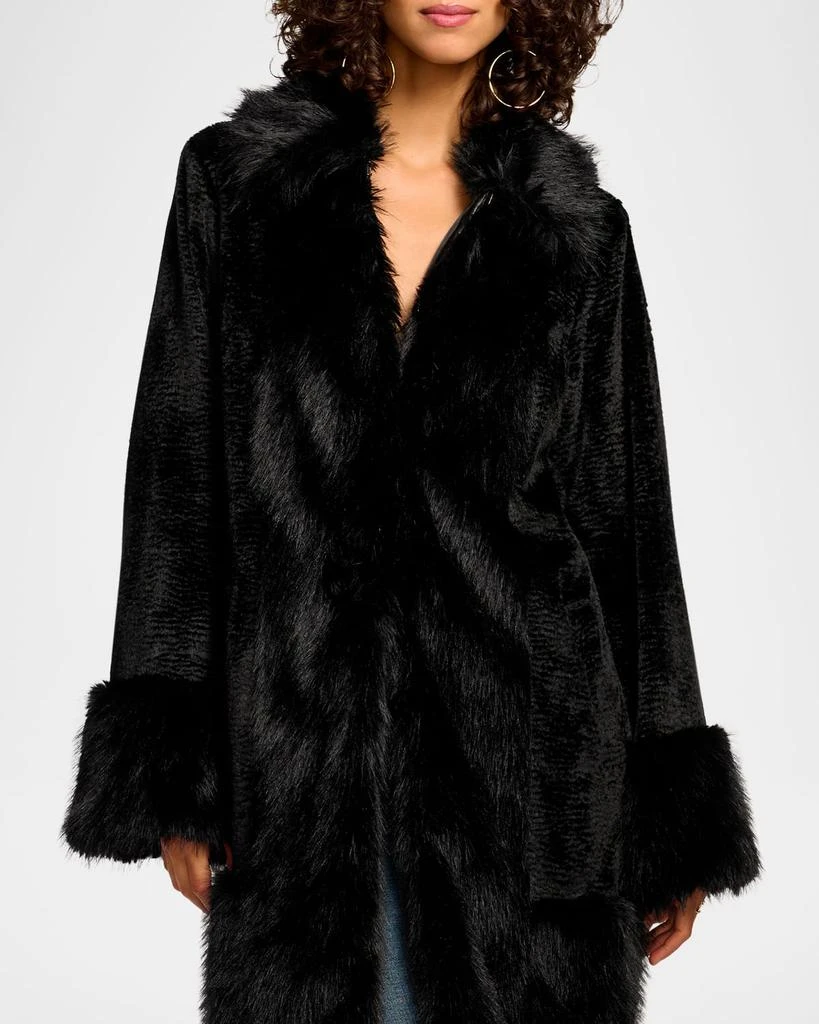 Ramy Brook Archie Faux Fur Coat 4