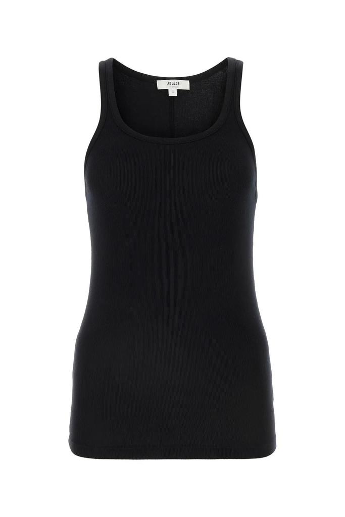 【送料&関税込】AGOLDE Black Stretch Modal Blend Zane Tank T AGOLDE Black Stretch Modal Blend Zane Tank Top - Lingerie