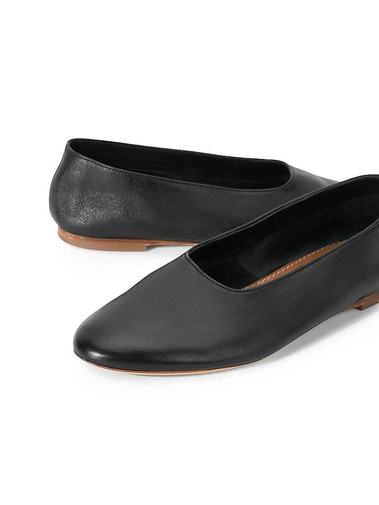 Staud Alba Leather Ballet Flats 2