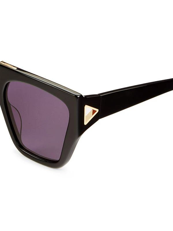 Karen Walker DOUBLE TROUBLE 57MM Geometric Sunglasses 3