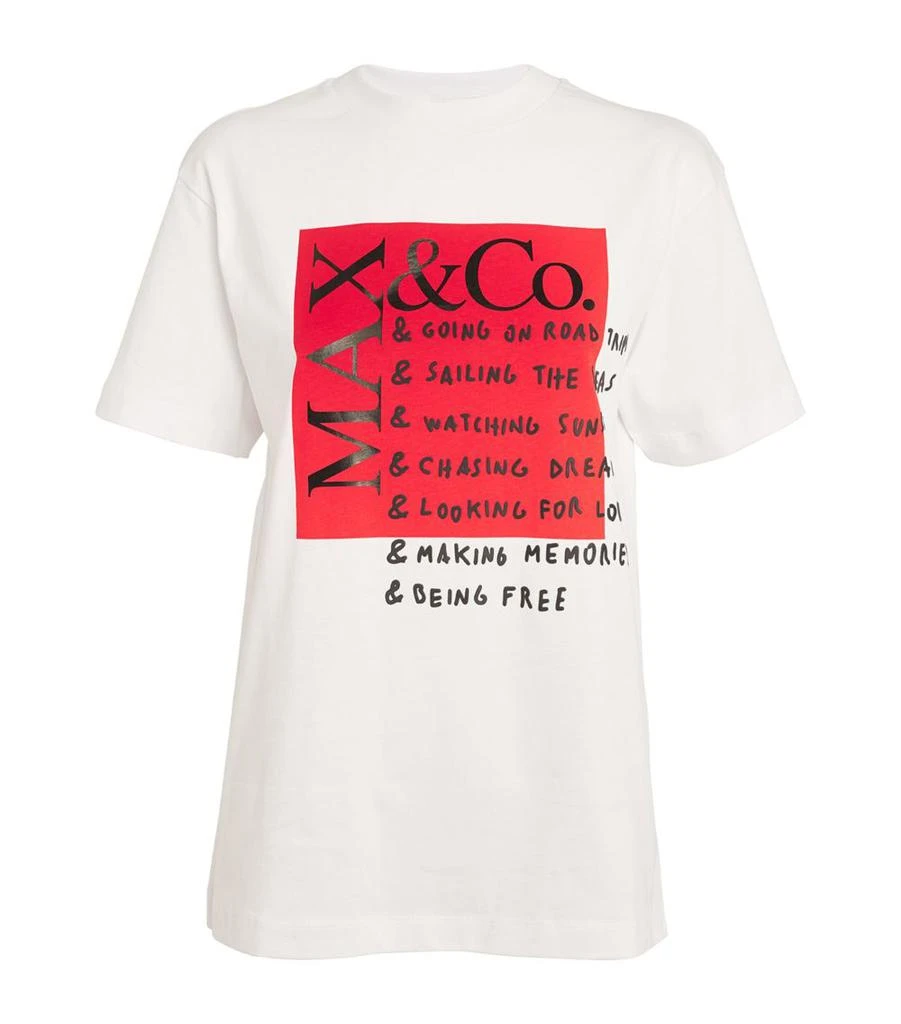 MAX&Co x Pietro Terzini Bla Bla Bla T-Shirt 1