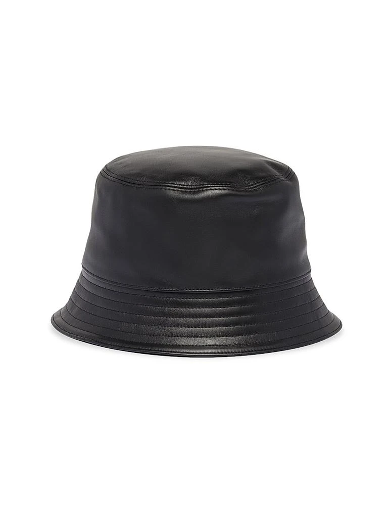 Prada Nappa Leather Bucket Hat - Hats - Free Shipping  display picture 2