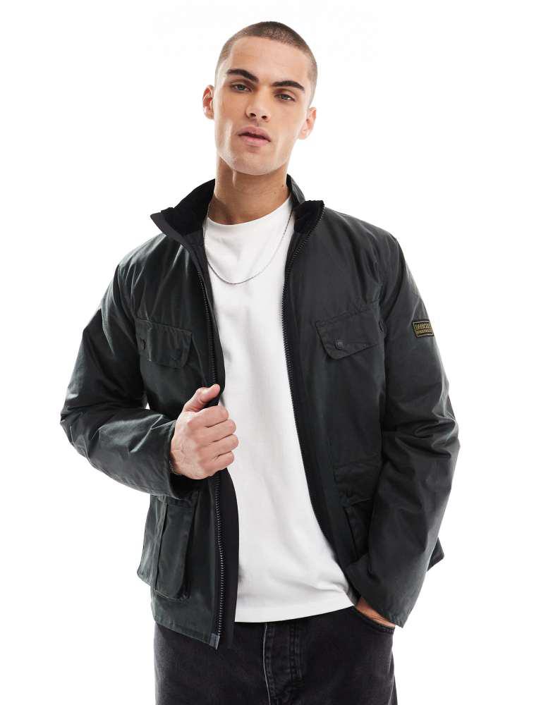 Barbour Barbour International re-duke wax jacket in sage