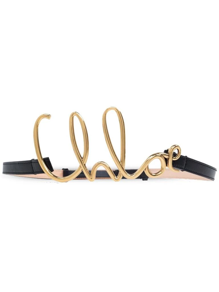 Chloé CHLOÉ ICONIC LEATHER BELT 1