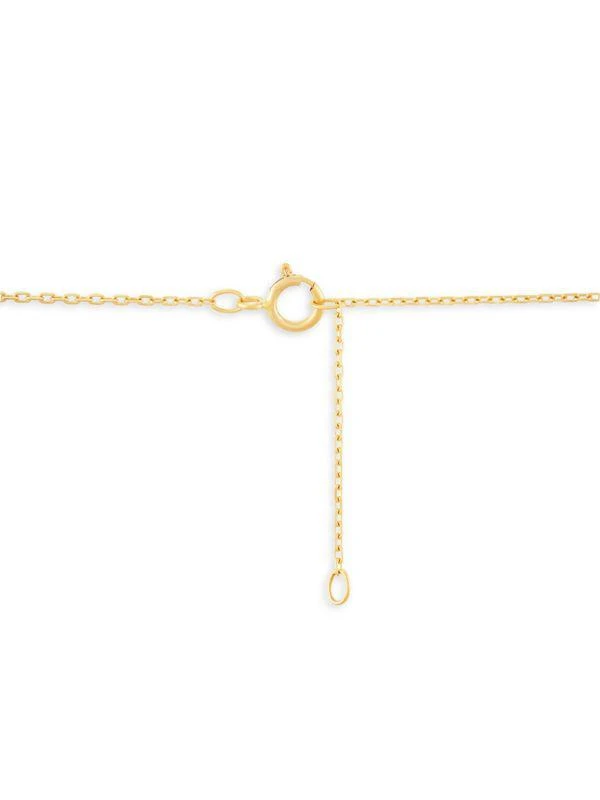 Saks Fifth Avenue 14K Yellow Gold & 0.1 TCW Diamond Butterfly Necklace 3